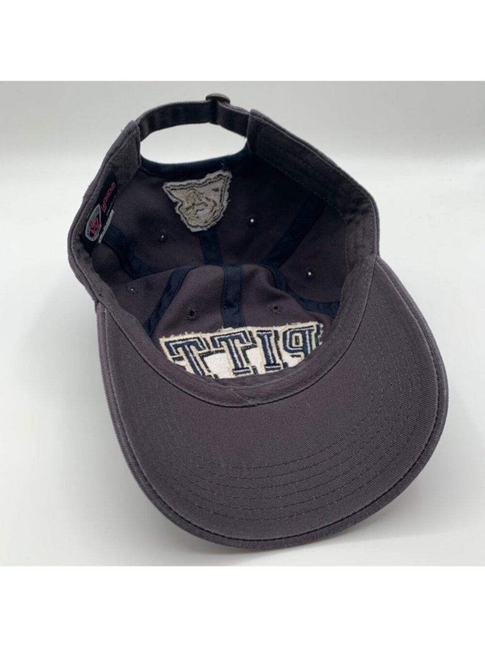 Pitt Panthers NCAA Womens Gray Top of the World Strapback Hat - Picture 4 of 5